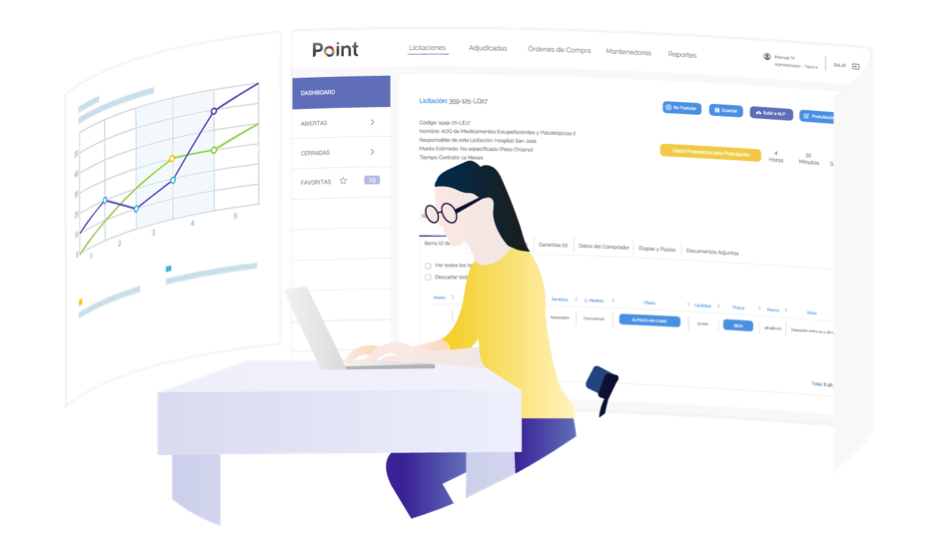 Point background